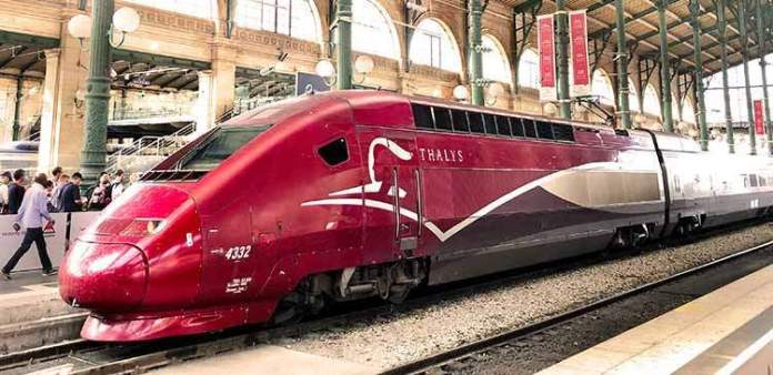 Thalys Top Speed