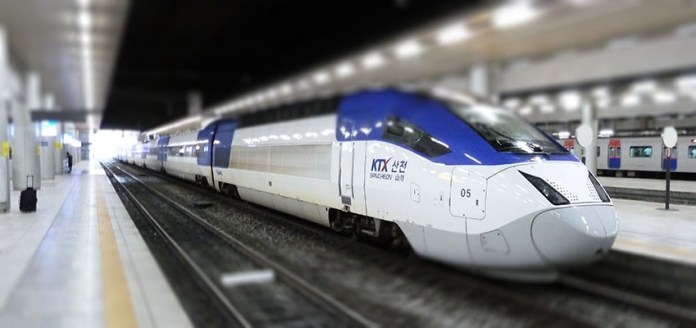 Korail Sancheon KTX Top Speed